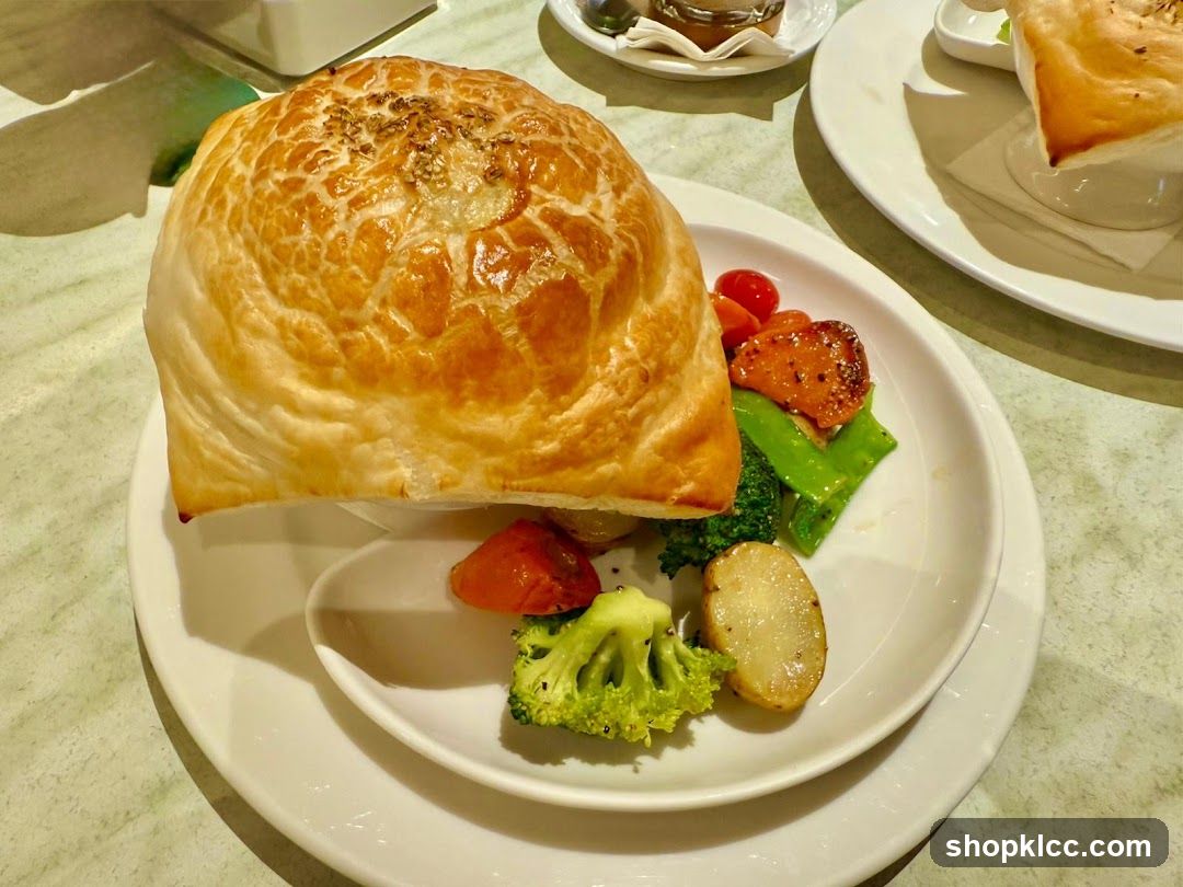 Puff Pastry Dish with Vegetables