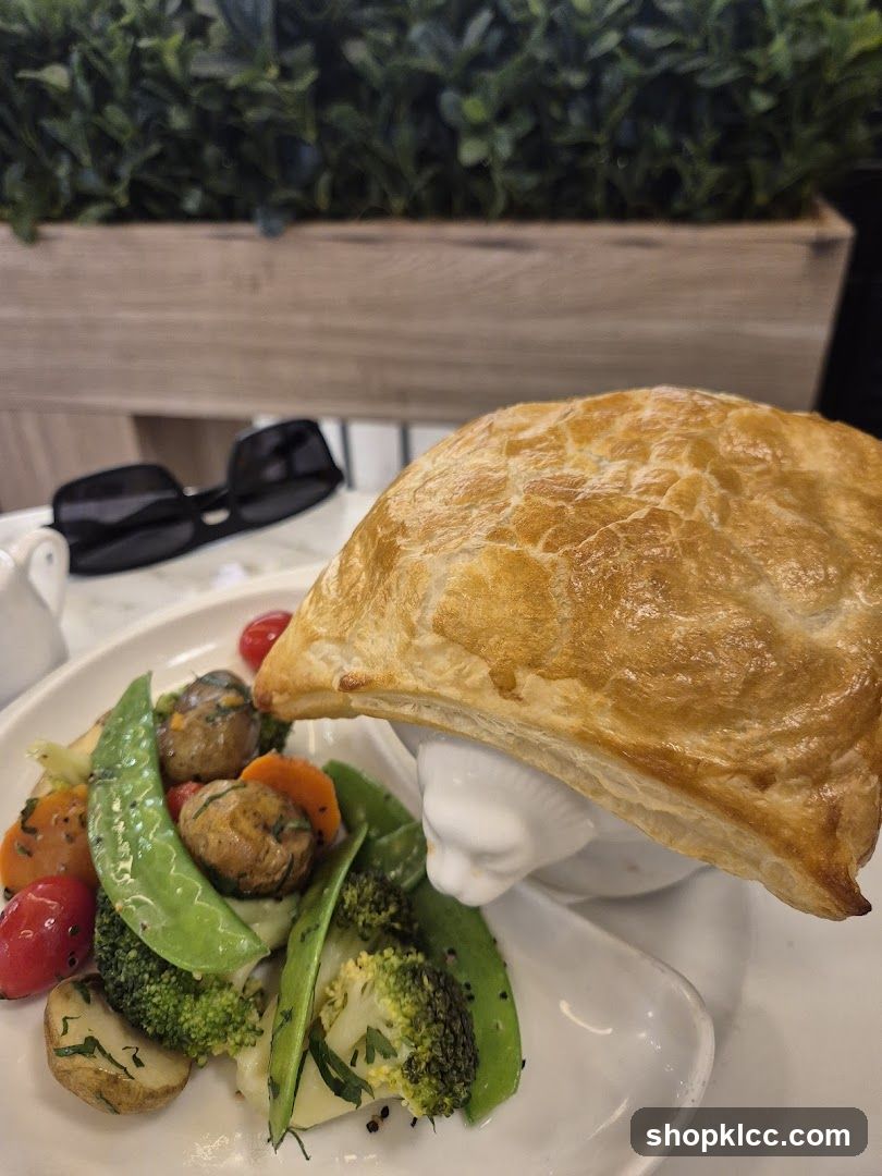 Puff Pastry Dish with Vegetables