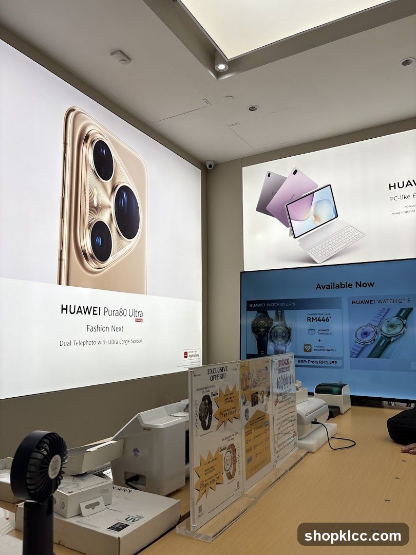 Huawei Store Display