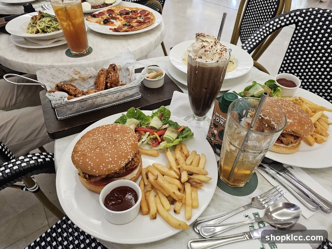 Table with food