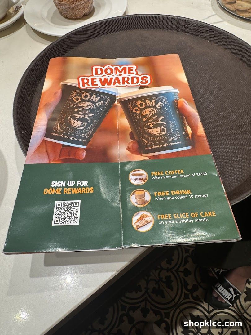 Dome Rewards Flyer
