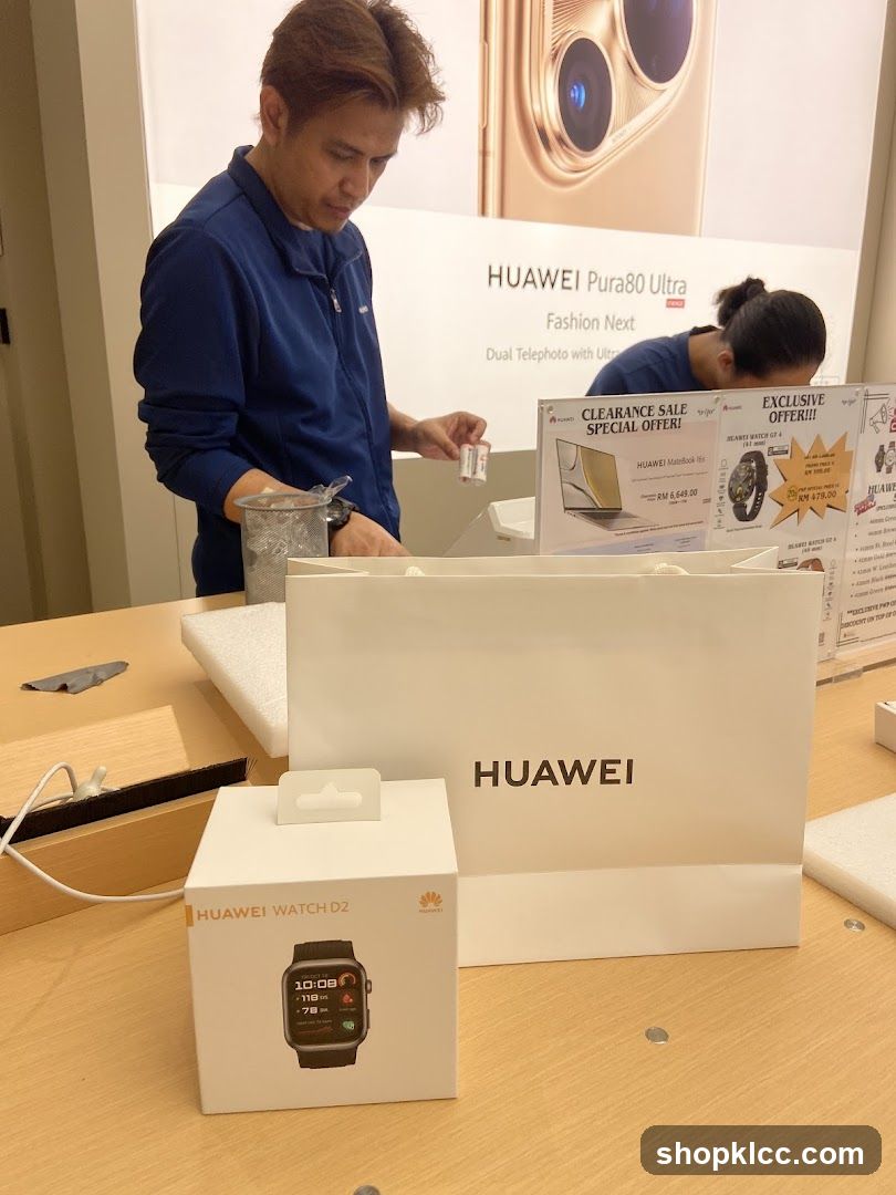 Huawei Store Display