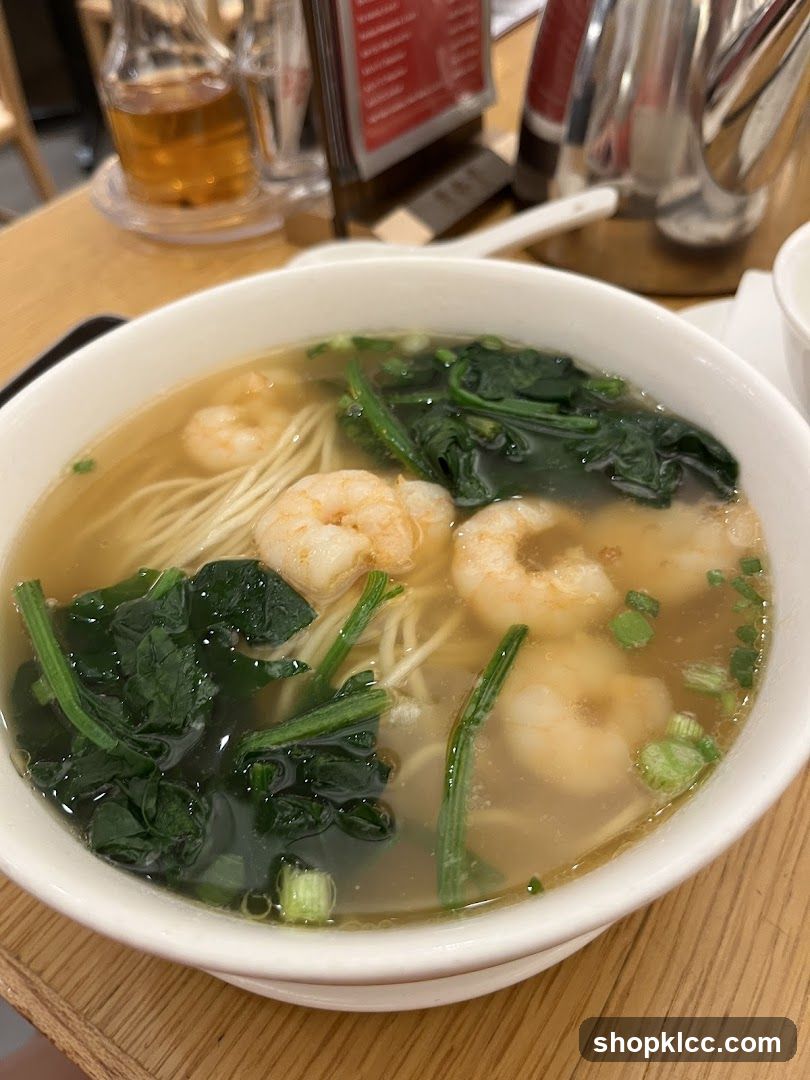 Shrimp Noodle Soup