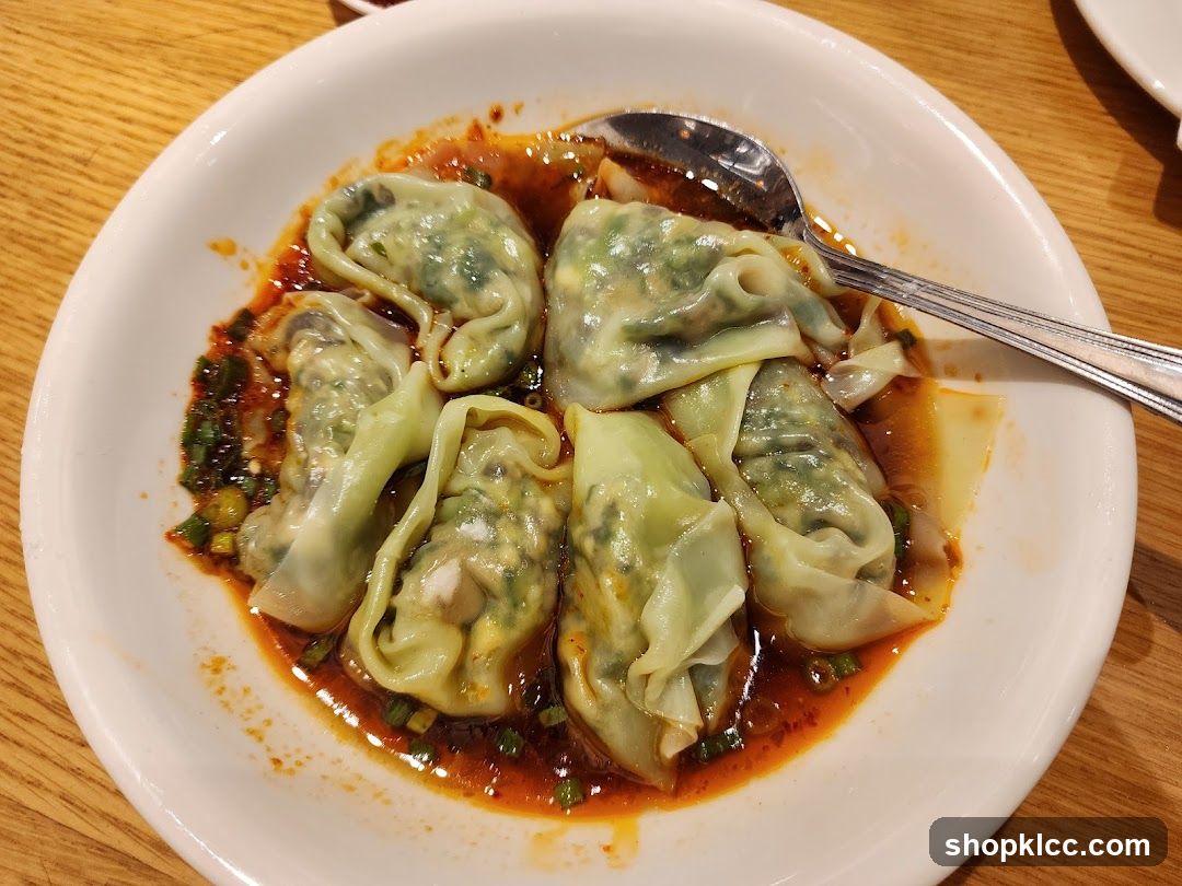 Spicy Wontons