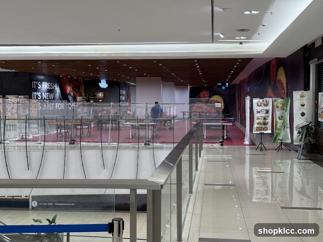 Mall Food Court Under Renovation
