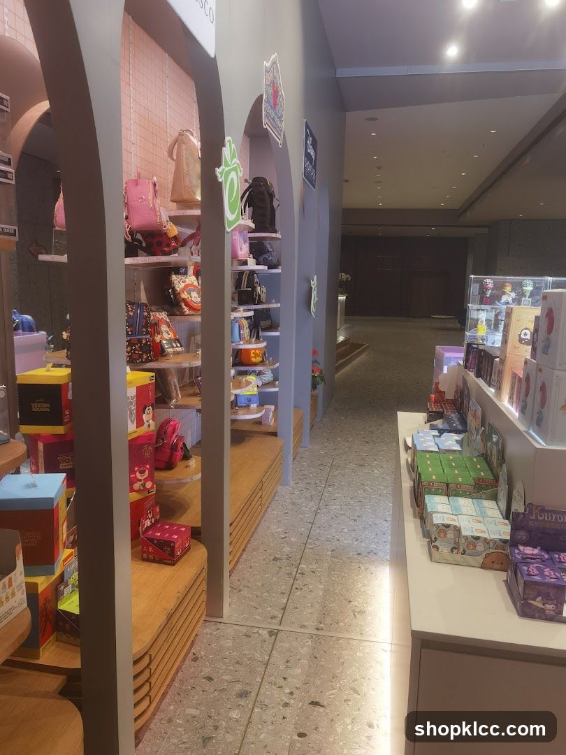 Store Interior with Merchandise