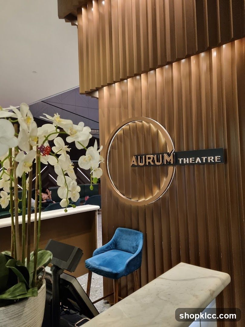 Aurum Theatre Entrance
