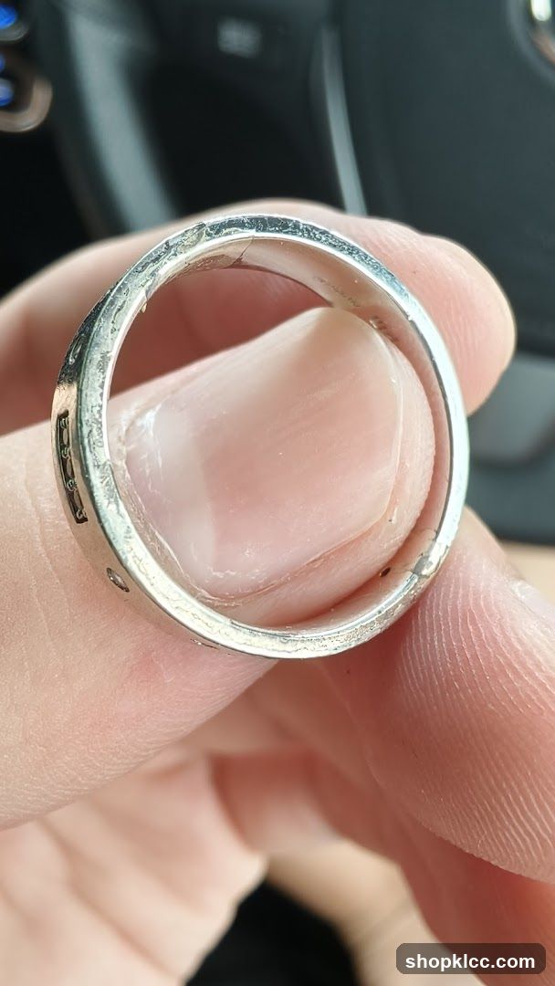 Close-up of a ring
