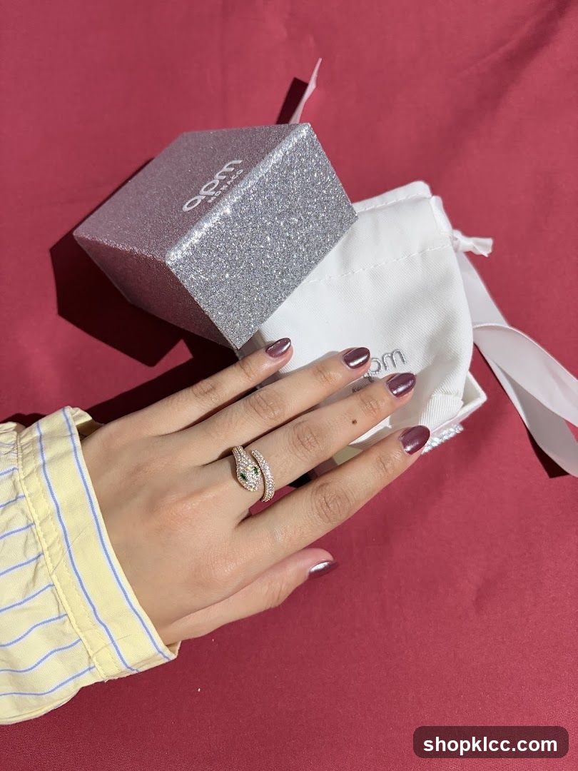 Snake Ring with Packaging