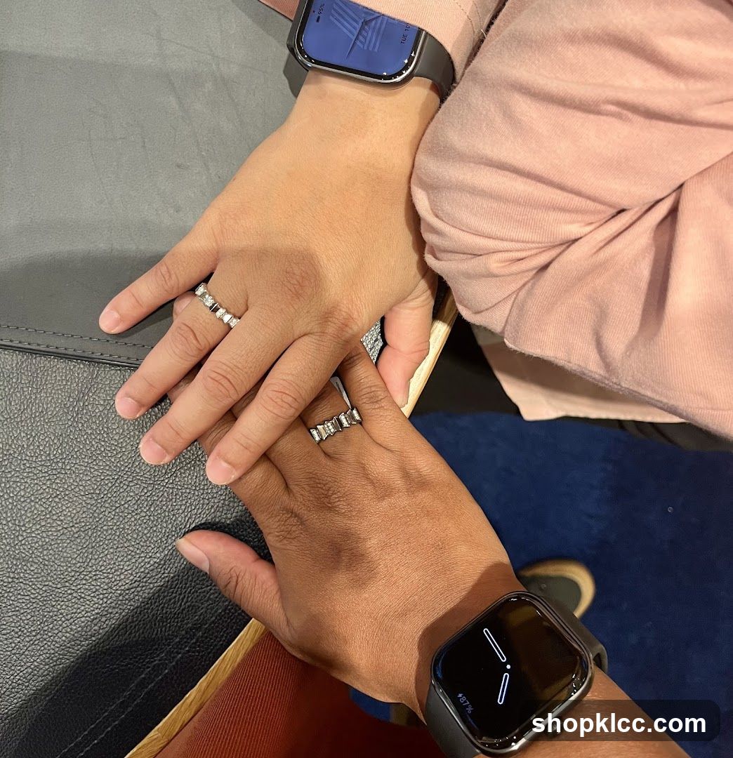 Hands with Rings and Smartwatches