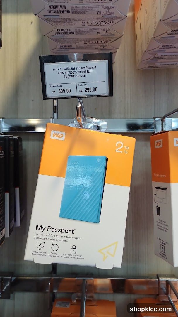 WD My Passport Portable HDD