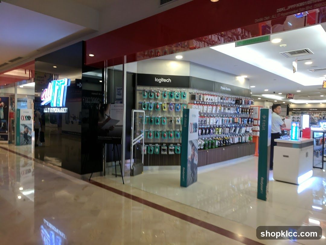 Electronics Store Interior