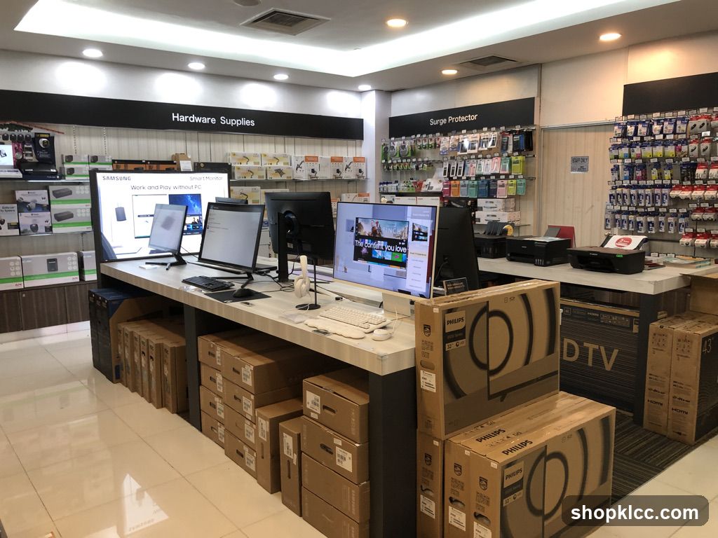 Electronics Store Display