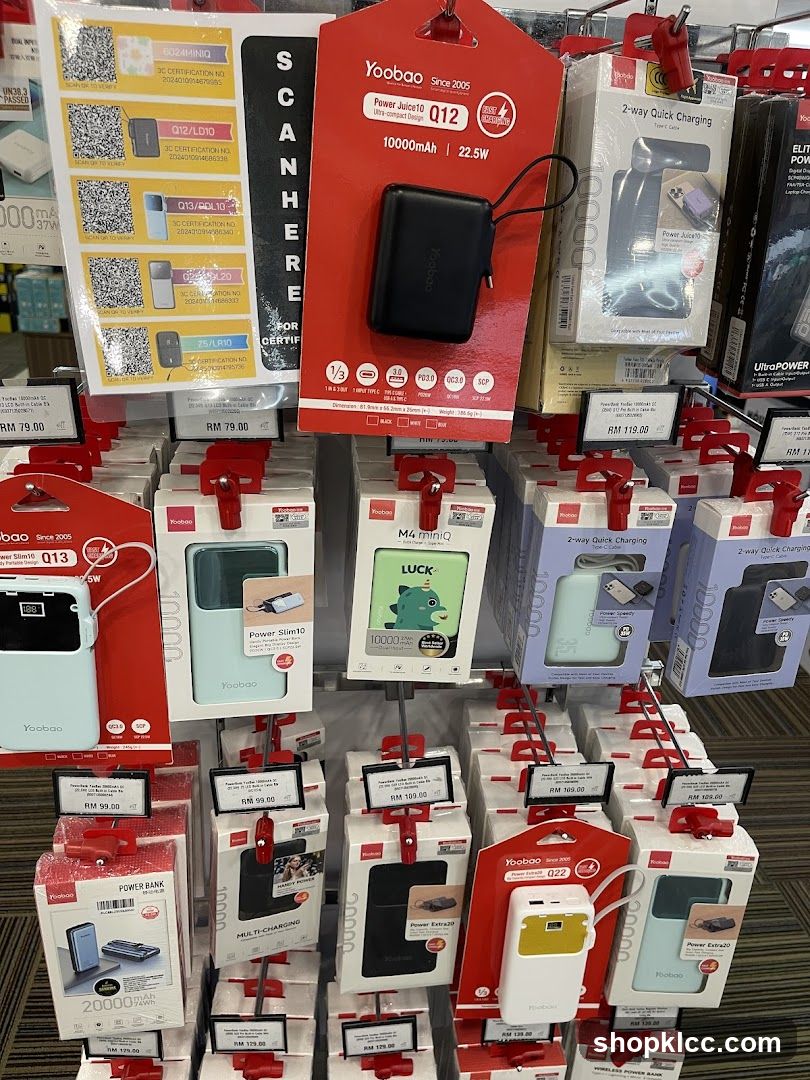 Yoobao Power Banks and Chargers