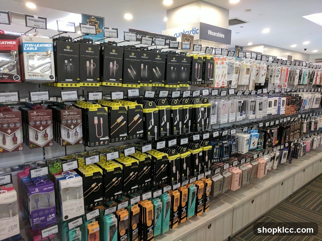 Electronics Accessories Display