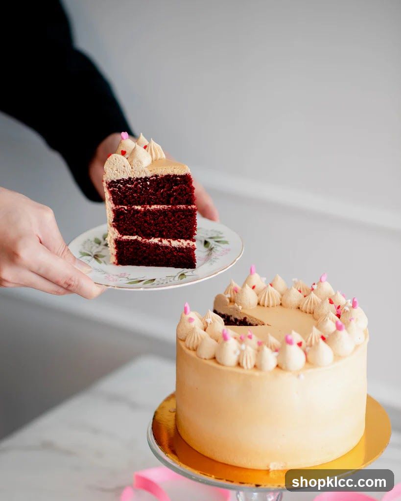 Red Velvet Cake Slice
