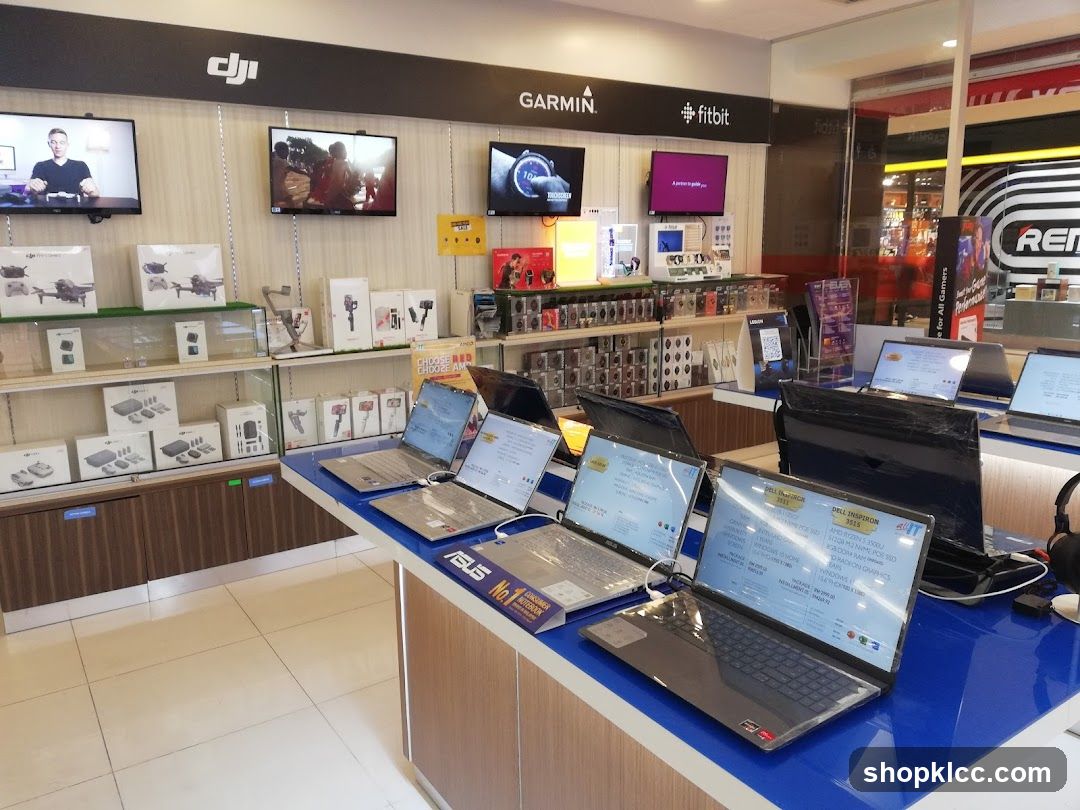 Electronics Store Display