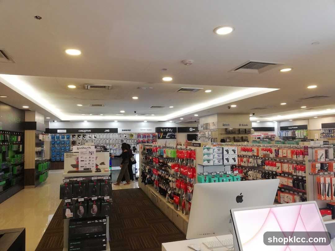 Electronics Store Interior