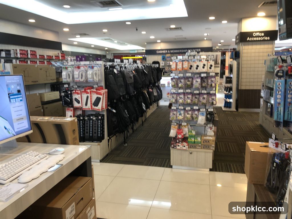 Electronics Store Interior