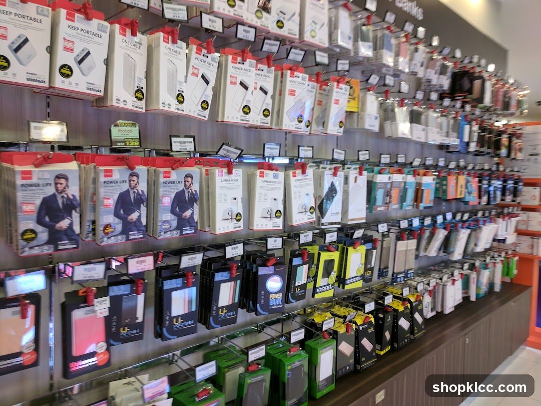 Electronics Store Display