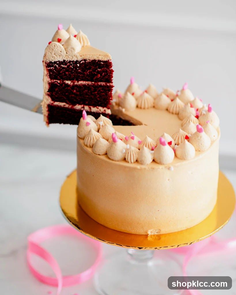 Red Velvet Cake Slice