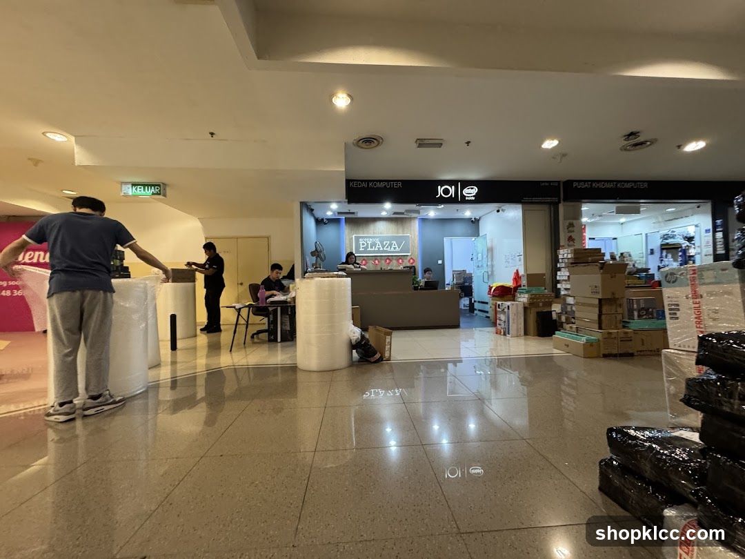Computer Store Interior
