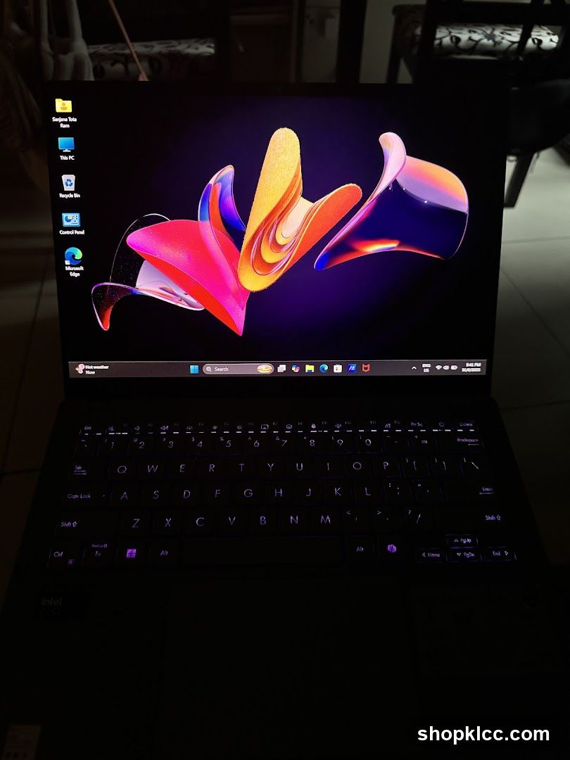 Laptop with Windows 11