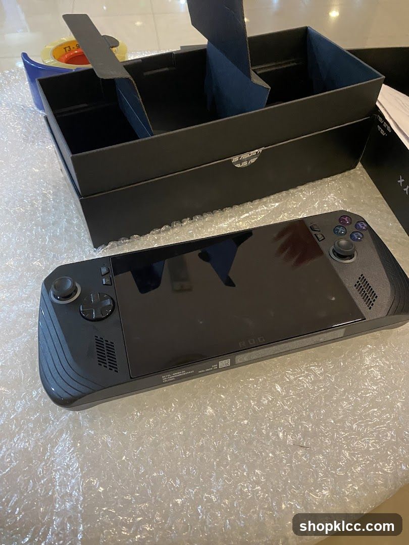 Handheld Gaming Device and Packaging