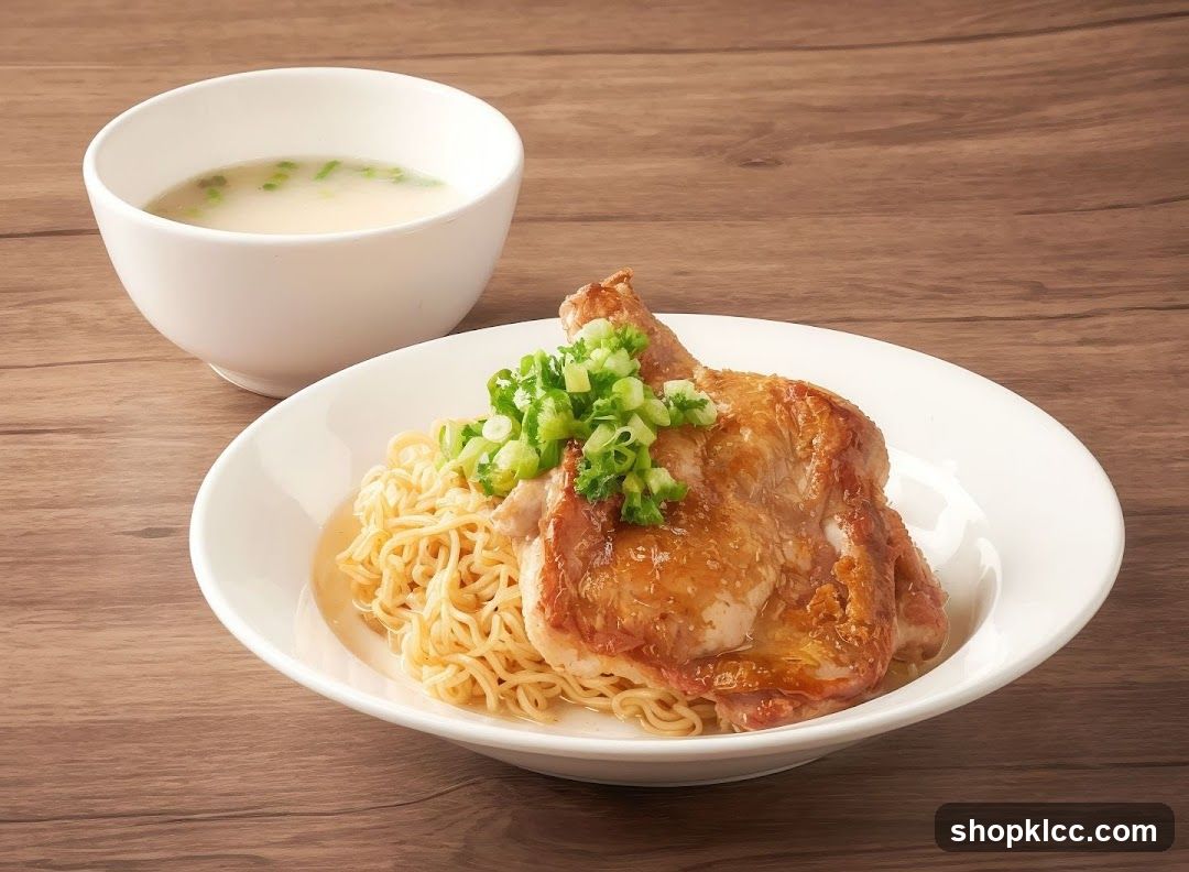 Chicken and Noodles with Soup