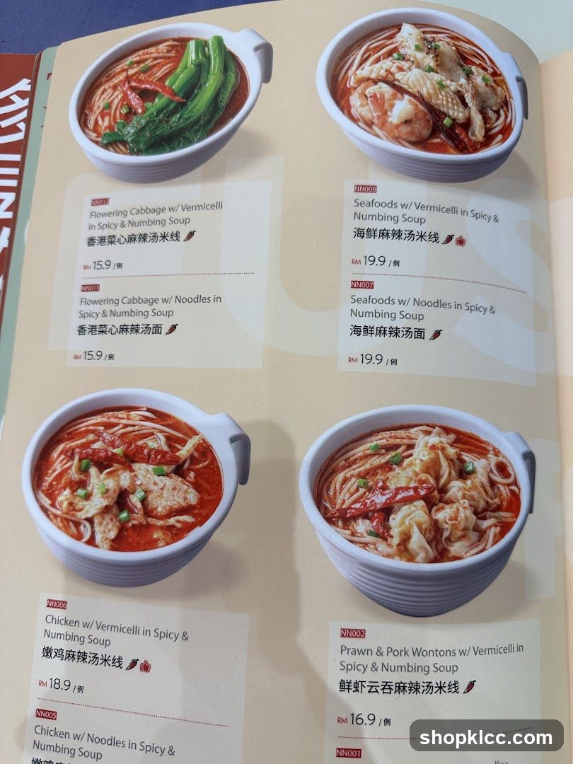Numbing Soup Noodles