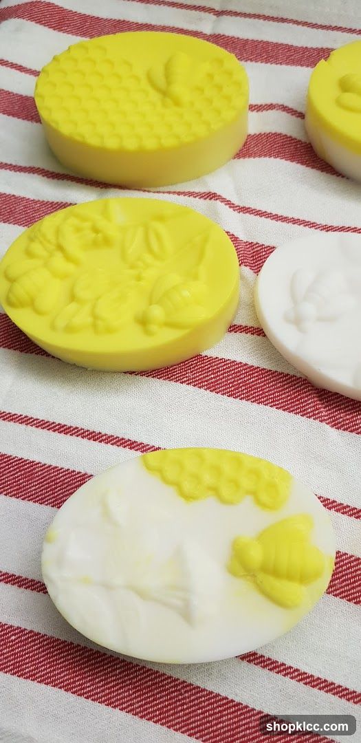 Bee-themed soaps