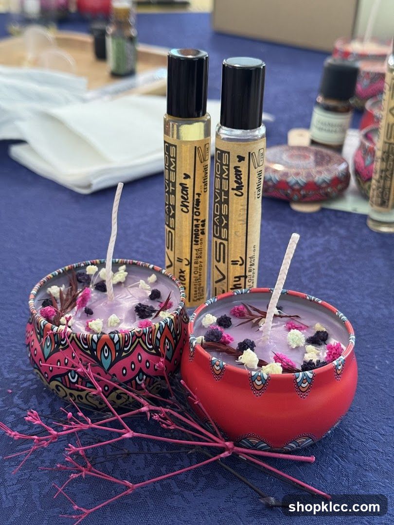 Candles and Perfume Rollers