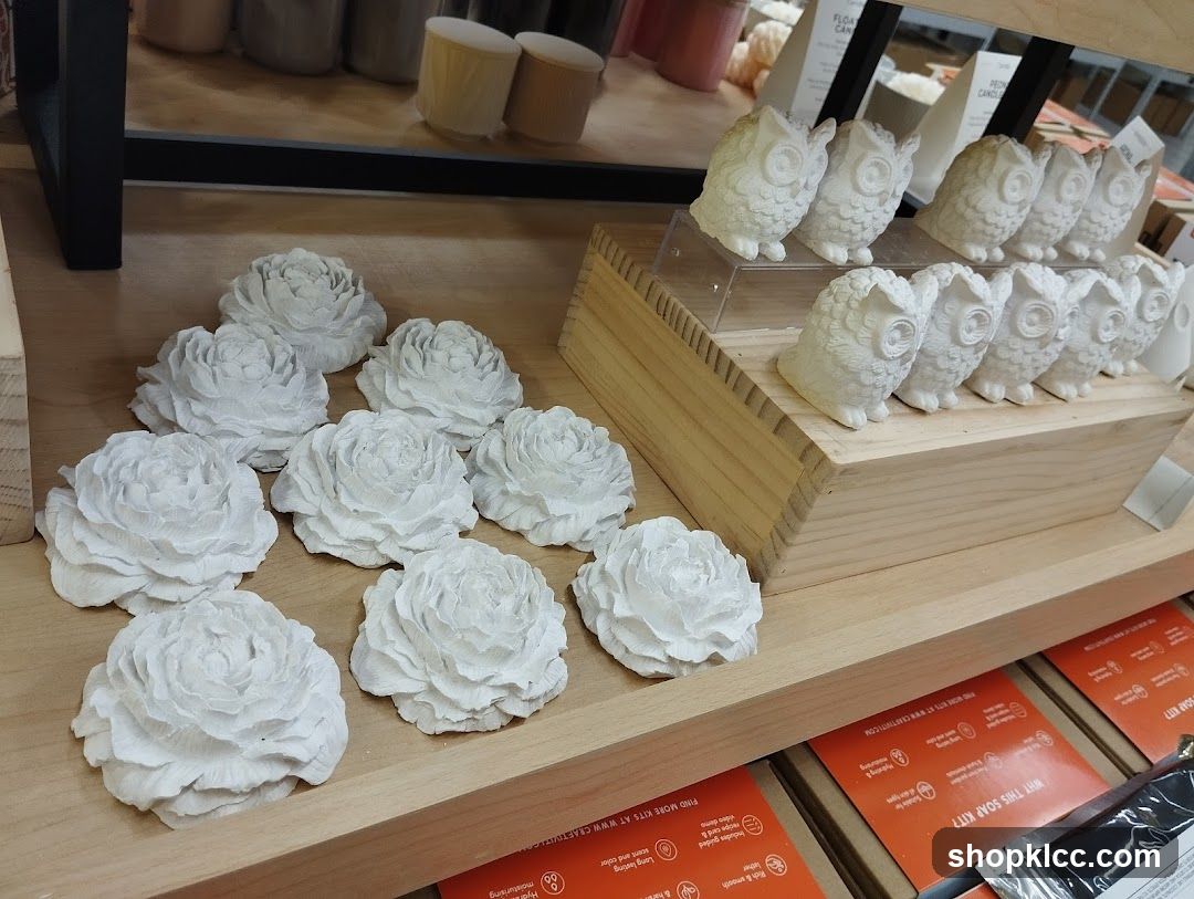 White decorative items