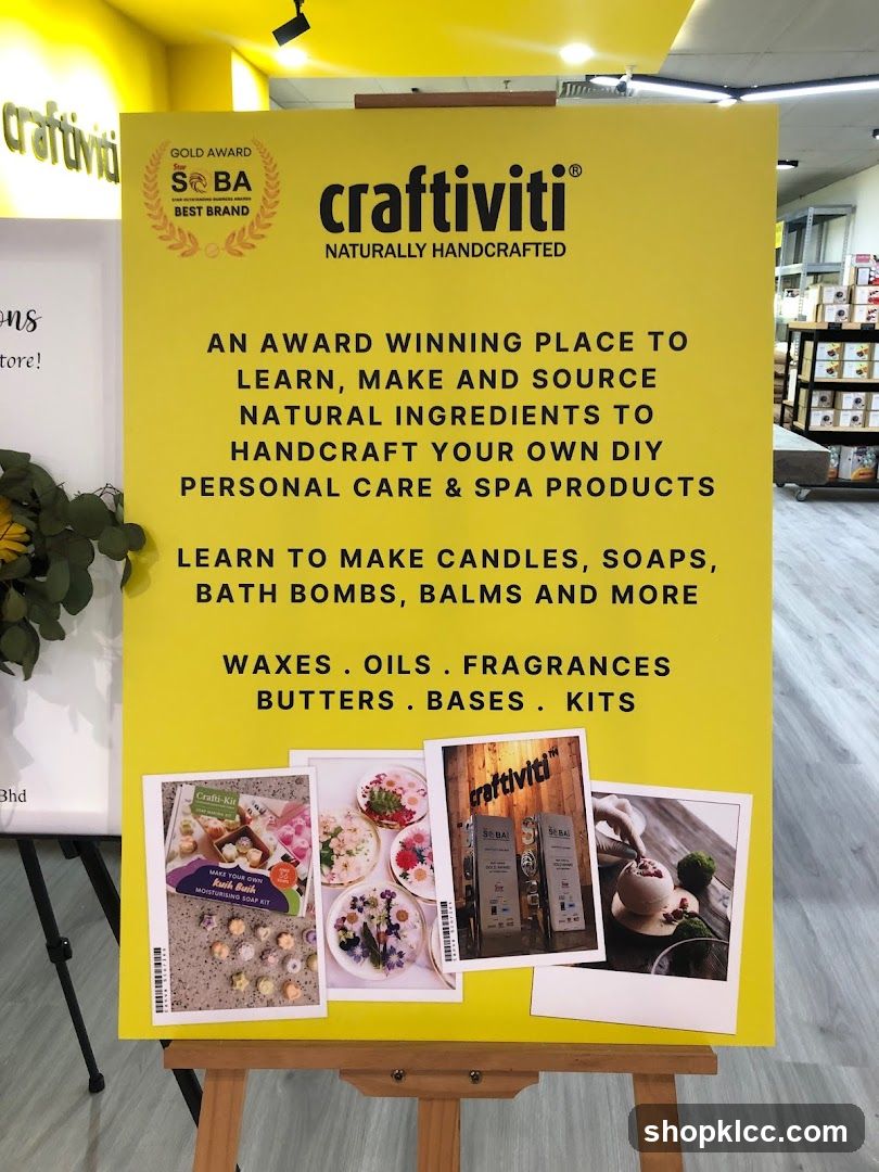 Craftiviti Award Winning Place