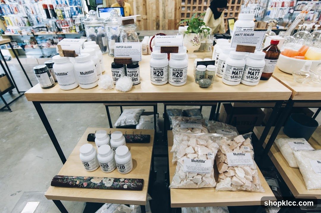 Art supply store display