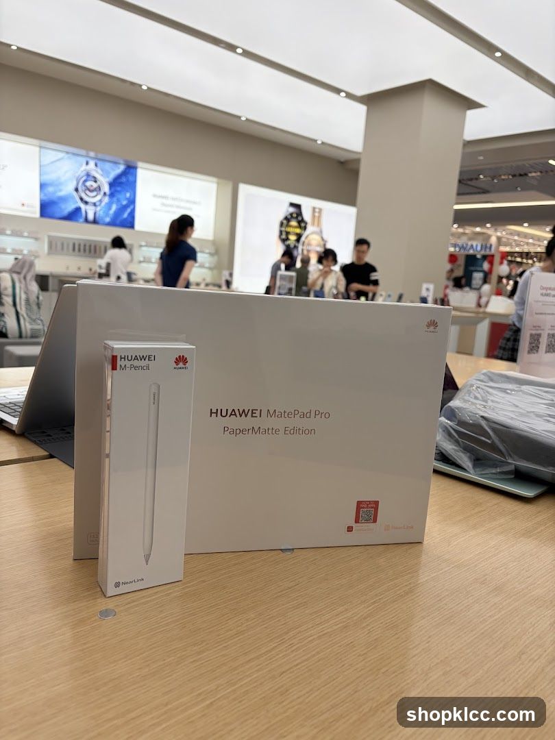 Huawei MatePad Pro and M-Pencil