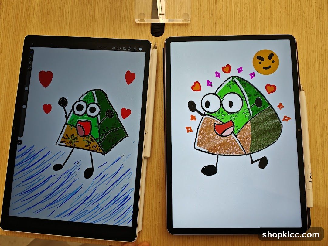 Digital Drawings of Cartoon Zongzi