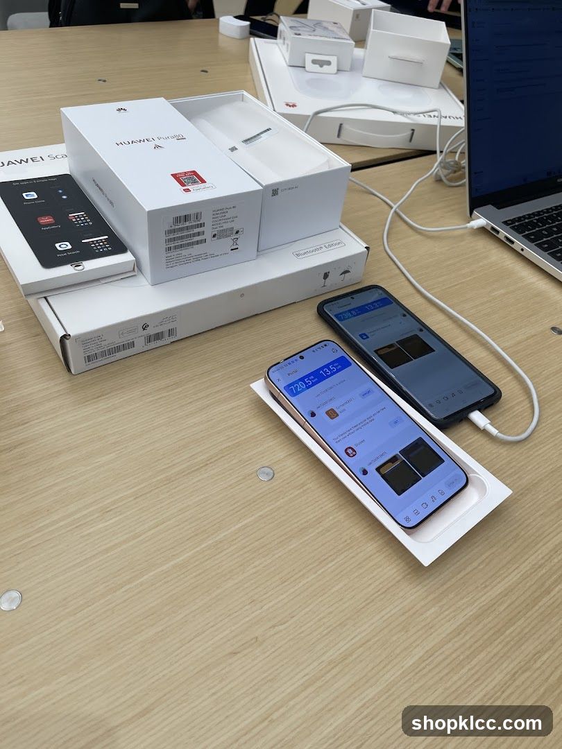 Huawei Products Display