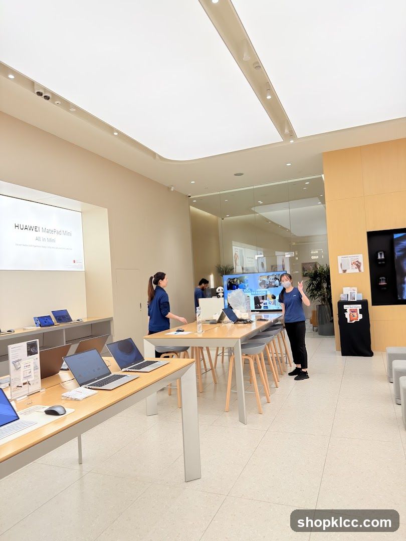 Tech Store Interior