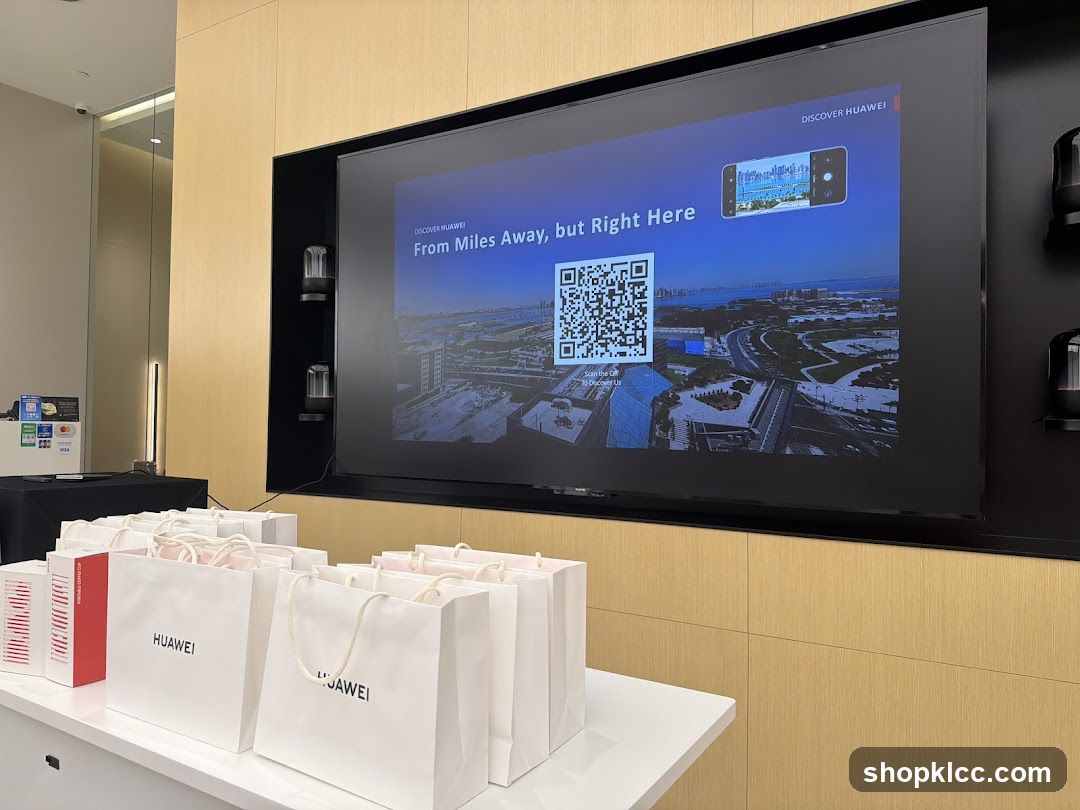 Huawei Promotional Display