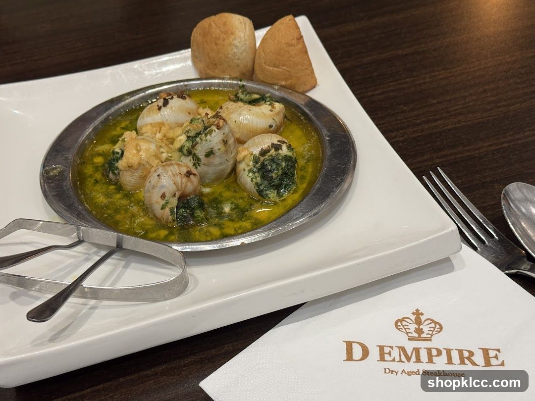 Escargots with Bread