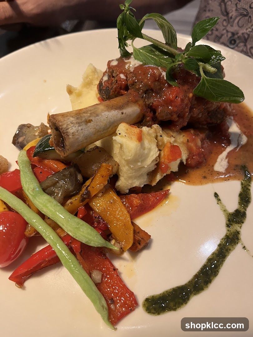 Braised Lamb Shank with Vegetables