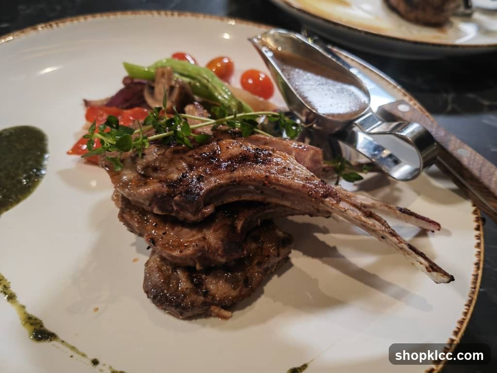 Lamb Chops with Vegetables