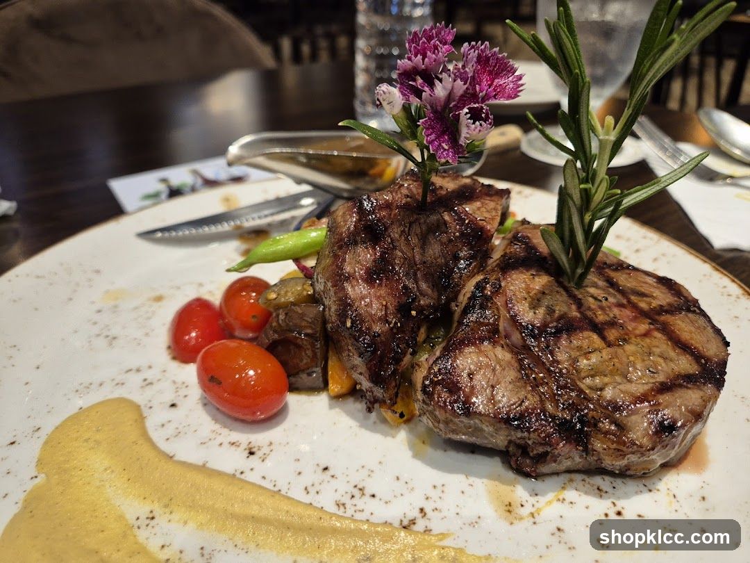 Grilled Steaks with Vegetables