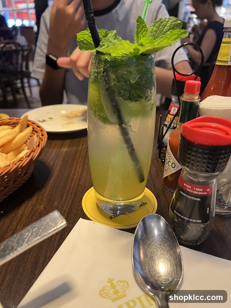 Mojito and Fries