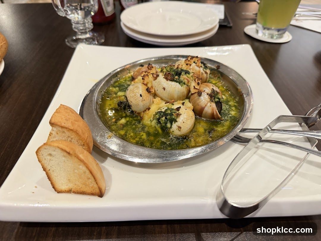 Escargots with Bread