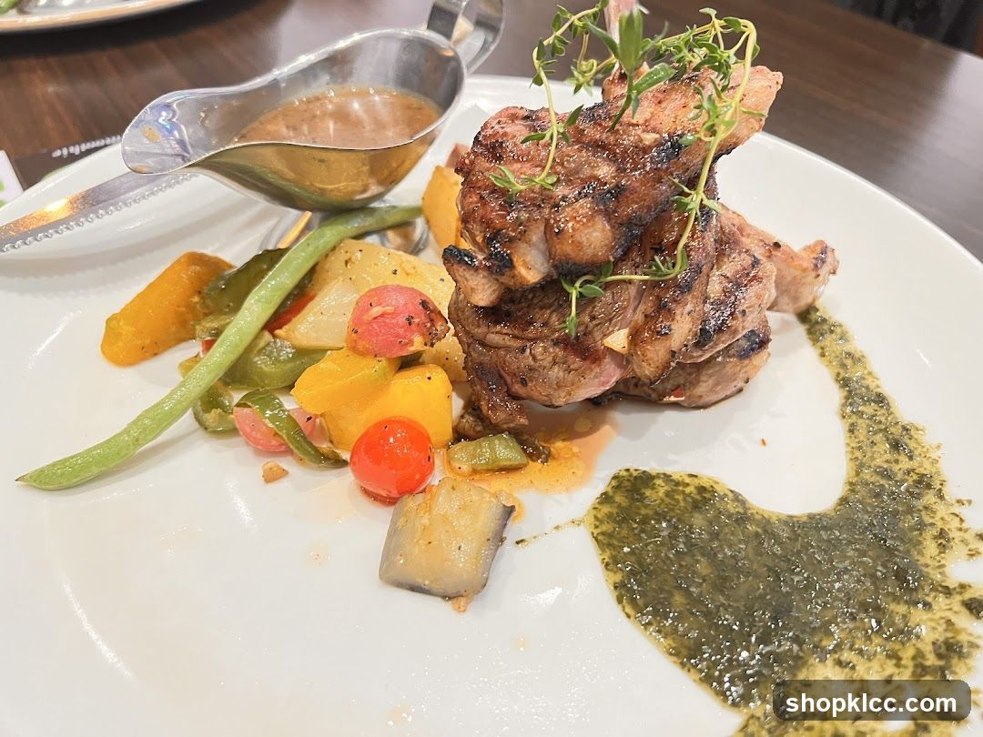 Lamb Chops with Roasted Vegetables