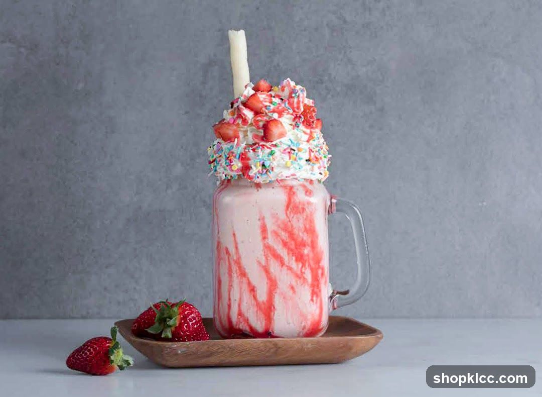 Strawberry Milkshake