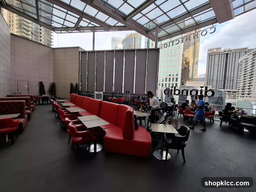Rooftop Restaurant Seating