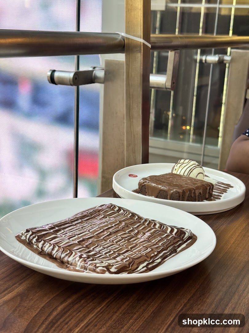 Desserts on Plates